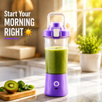 Eletric Crusher Juicer With Multicolor Light, 8 Blades (600 ML / Multicolor)
