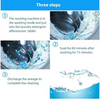 Washing Machine Cleaner Tablet, Solid Washer Deep Cleaning Tablet, for Front and Top Load Washers Tablet (Pack - 30)