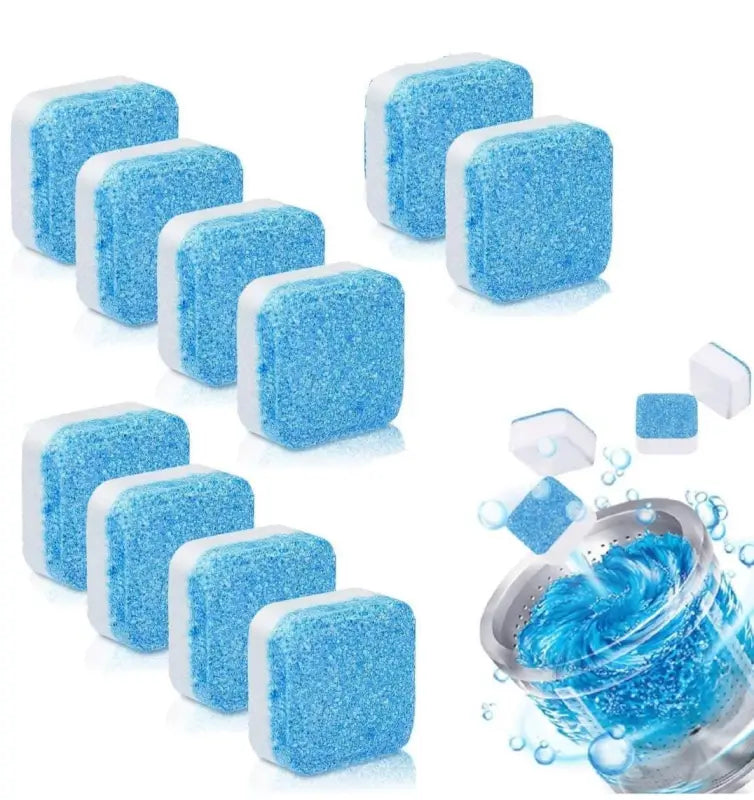 Washing Machine Cleaner Tablet, Solid Washer Deep Cleaning Tablet, for Front and Top Load Washers Tablet (Pack - 30)