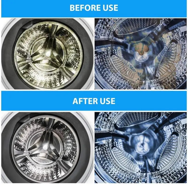 Washing Machine Cleaner Tablet, Solid Washer Deep Cleaning Tablet, for Front and Top Load Washers Tablet (Pack - 30)